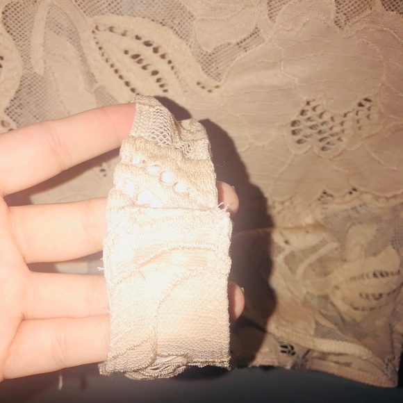 Sold-  GUESS Frida Lace Up Bodysuit - Picture 7 of 7